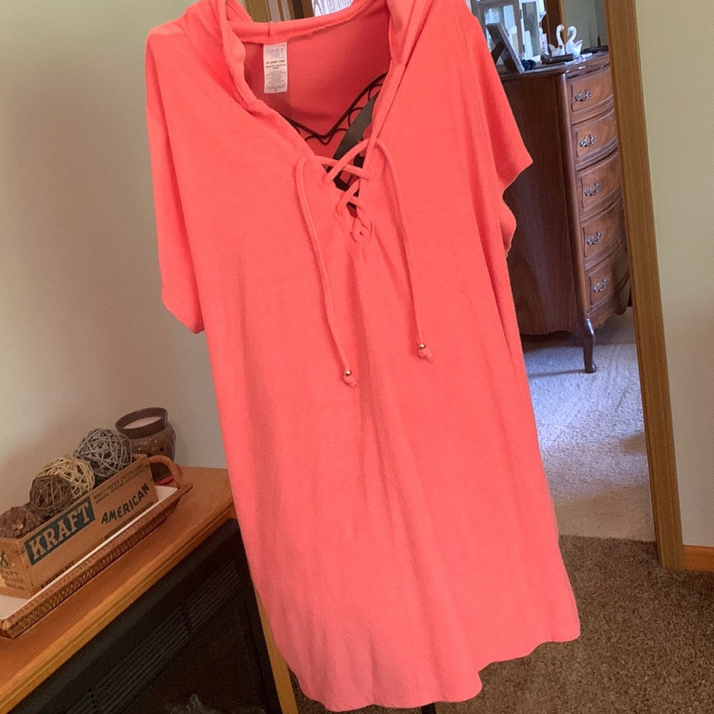 Terry cloth cover up